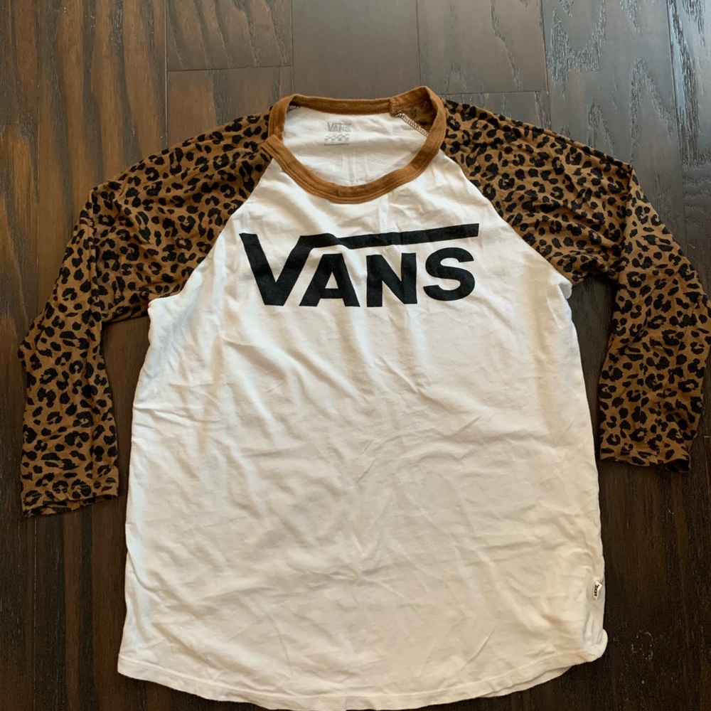 Vans 3/4 sleeve women’s tee baseball tee